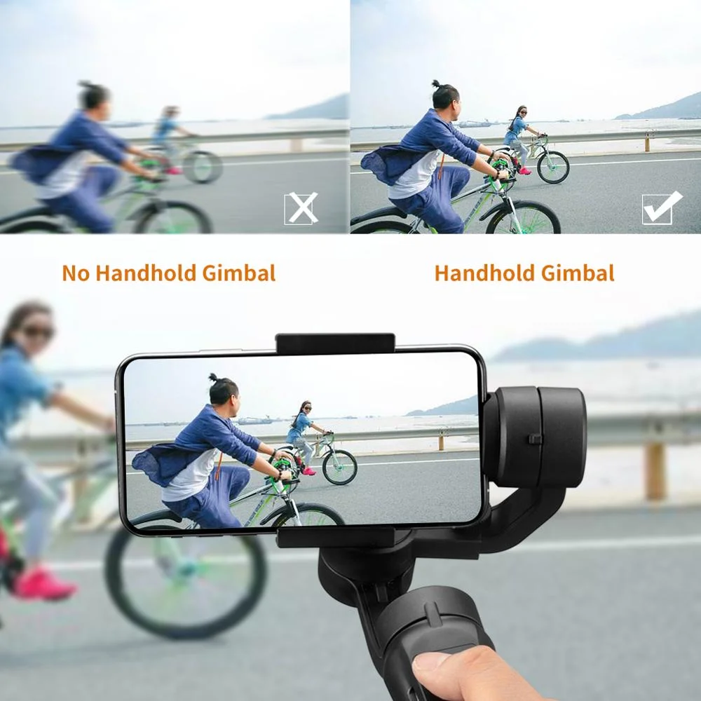  PINKTORTOISE H4 Smooth 3-Axis Handhelp Gimbal Flow Stabilizer Universal for Smartphone