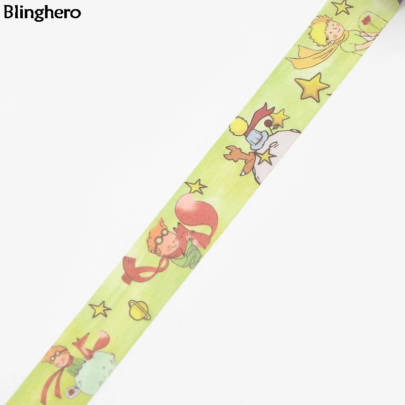Blinghero мультфильм Le Petit Prince 15 мм X 5 м васи клейкая лента наклейки для ноутбука Милая ручка клейкая лента BH0045