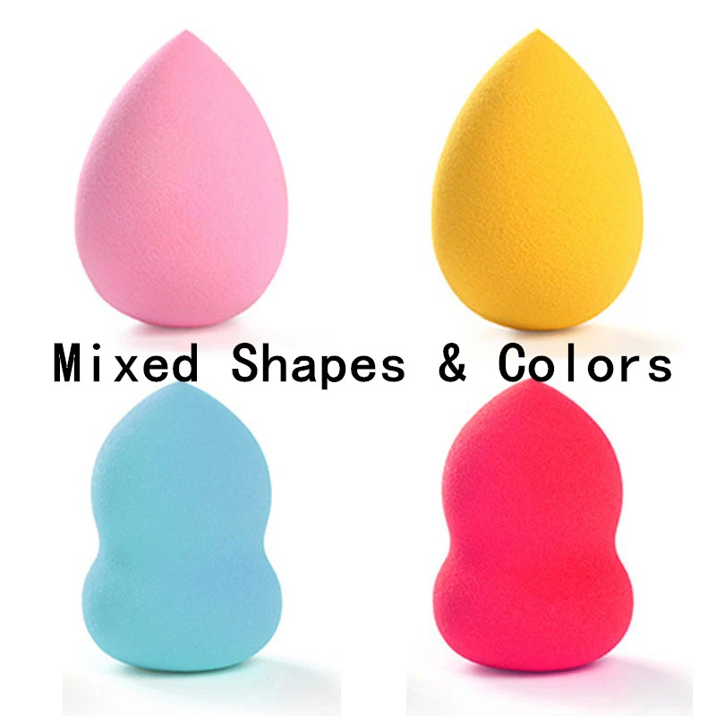4pcs Cosmetic Puff Powder Puff Smooth Women's Makeup Foundation Sponge Beauty Make Up Tools Accessories