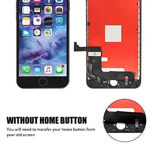 Совместимость с iPhone 7 Plus замена экрана черный Сенсорный экран дигитайзер Рамка в сборе набор с 3D touch бесплатные инструменты для ремонта