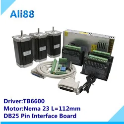 三轴11230 TB6600 DB25小