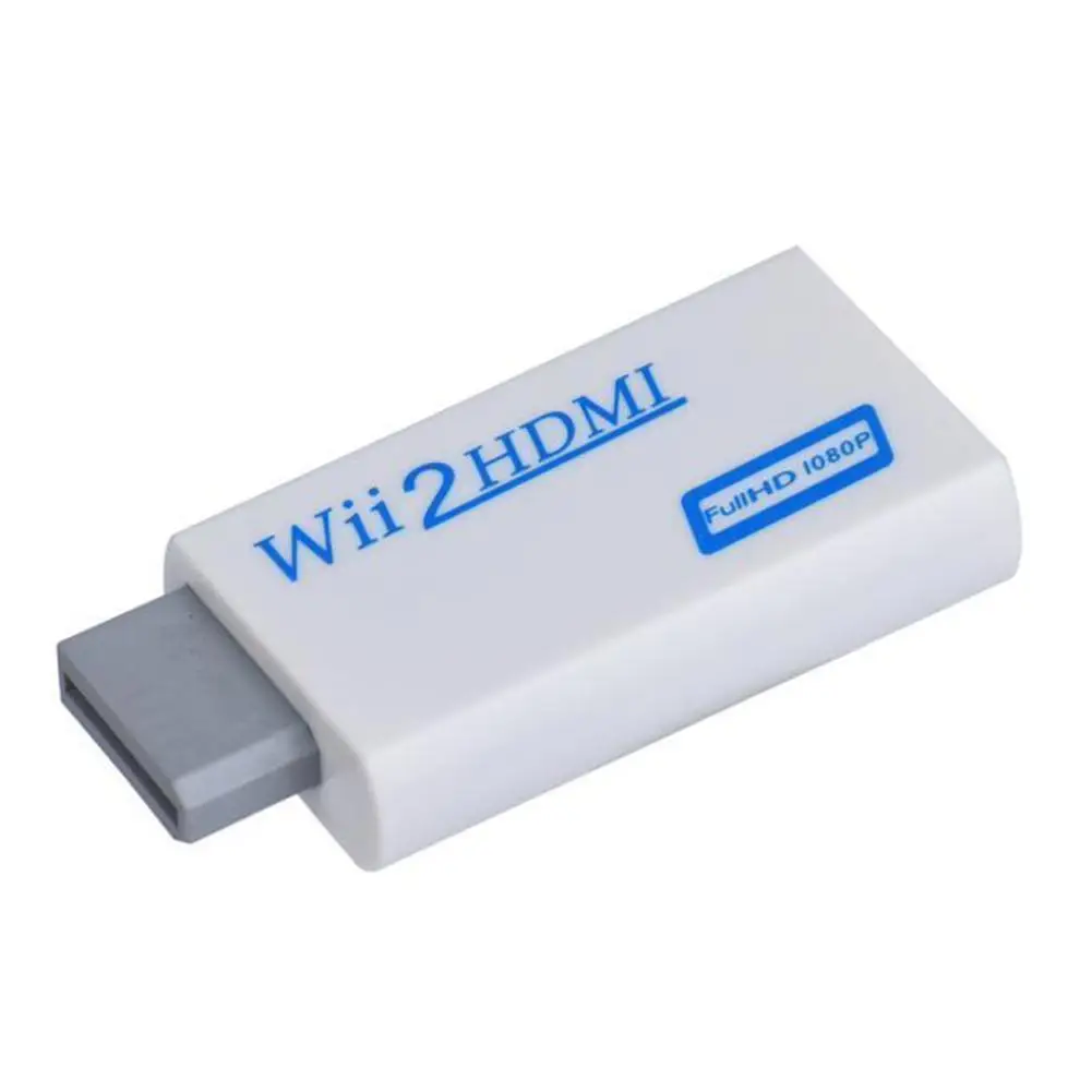 WII к HDTV адаптер конвертер Поддержка HD 1080P все в одном! Многофункциональная медиа