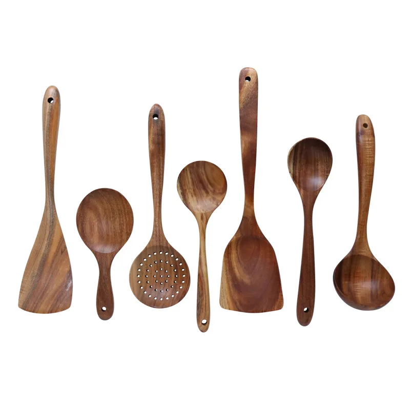 

12 Pieces In 1 Set Silicone Kitchen Accessories Cooking Tools Kitchenware Cocina Silicone Kitchen Utensils With Wooden Handles