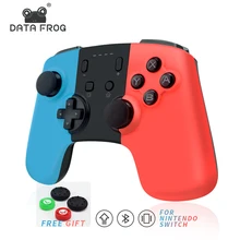 Bluetooth геймпад с изображением лягушки для передачи данных, беспроводной игровой контроллер с переключателем, джойстик для ПК