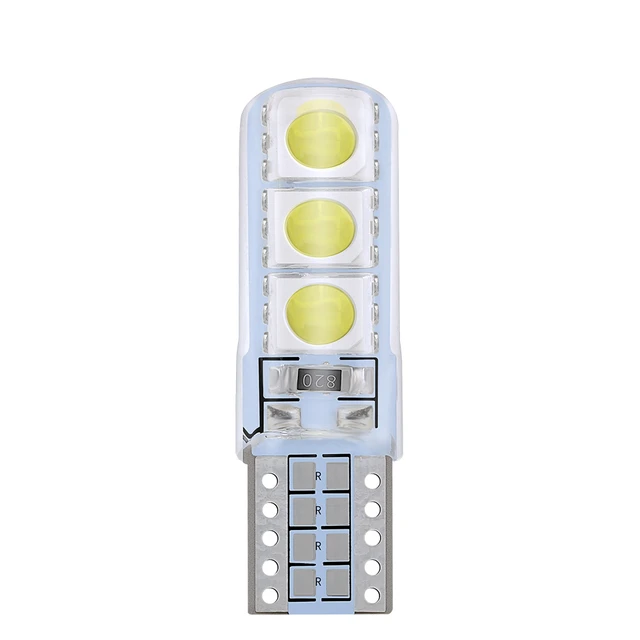 SANWAN T10 5050 Lot de 12 ampoules LED 29 mm 5 LED 12 V pour éclairage  intérieur de voiture, tableau de bord, plafonnier, liseuse, éclairage de  plaque