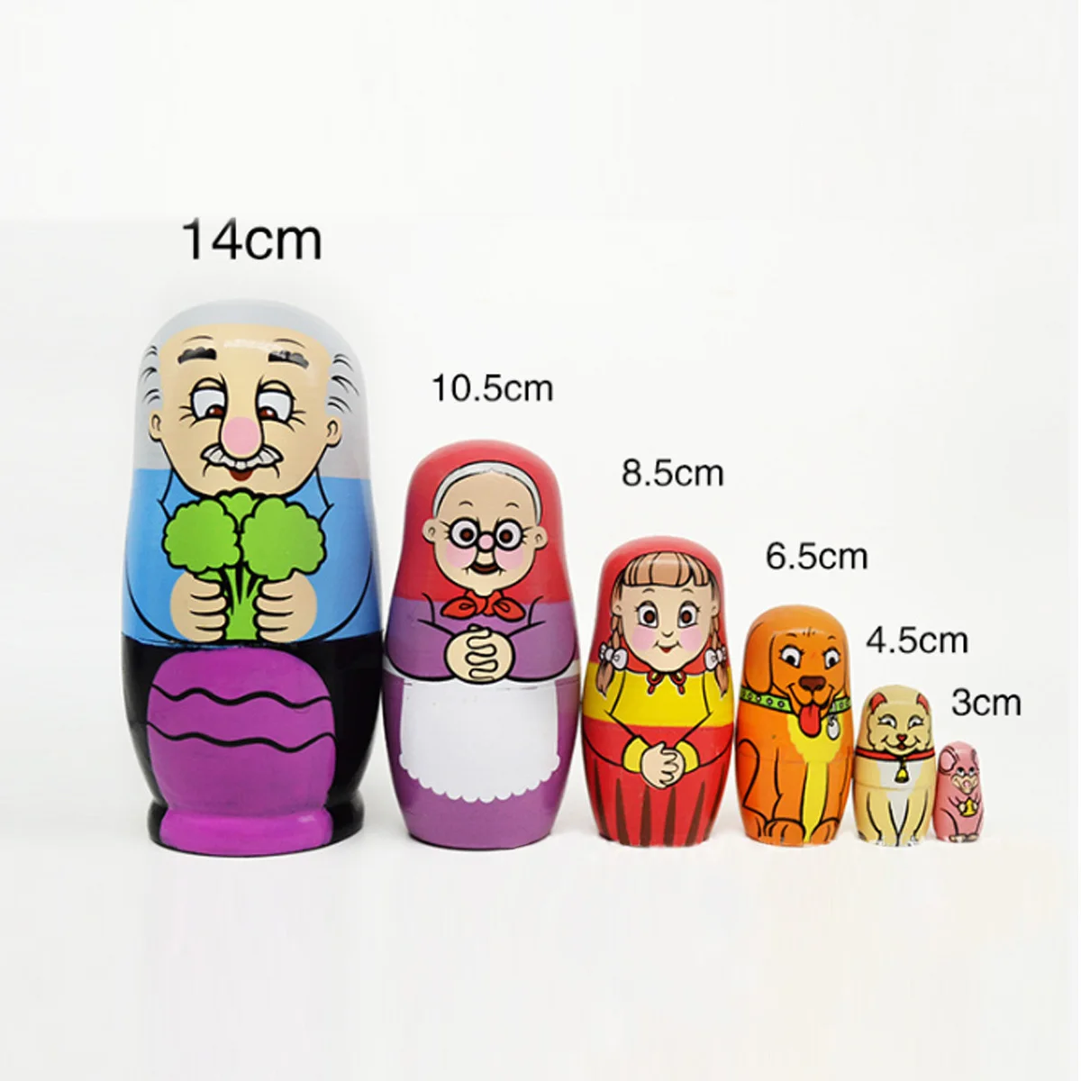 painting nesting dolls