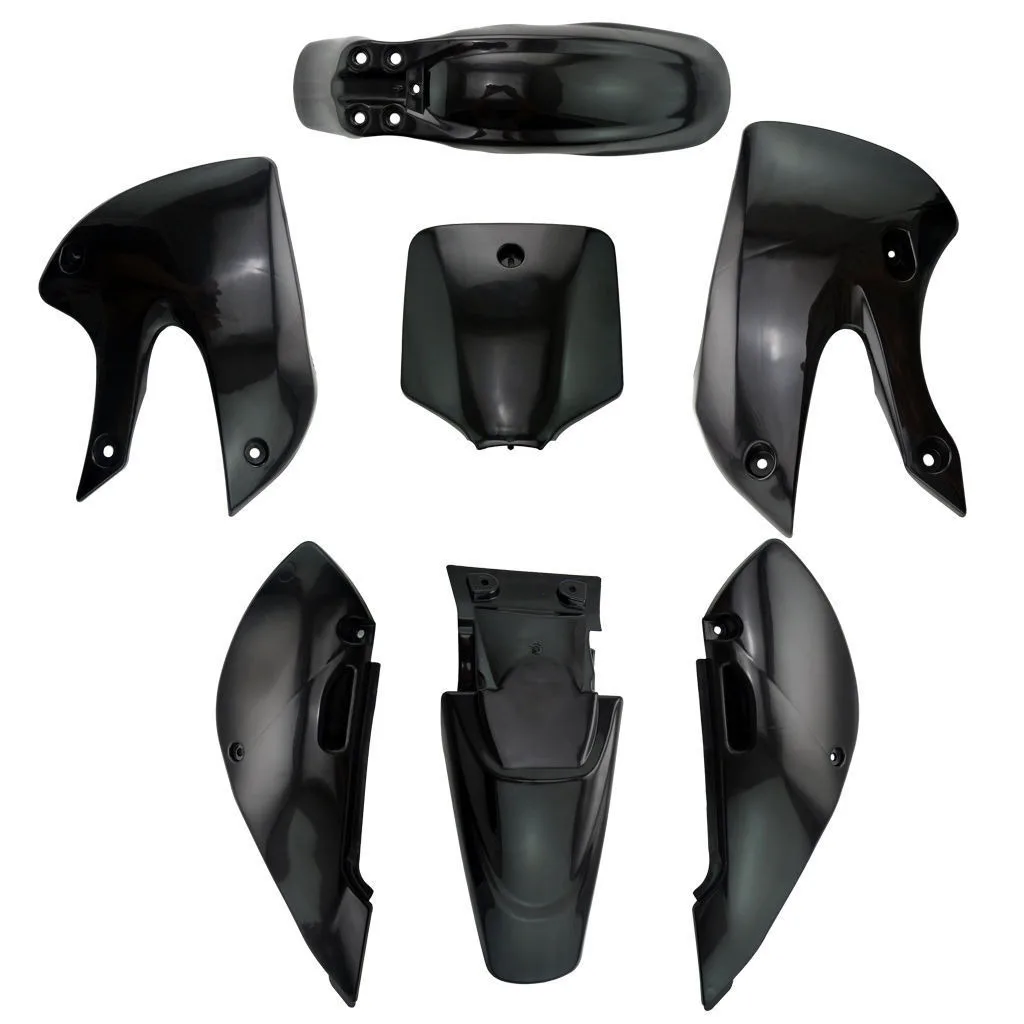Auto Parts & Accessories Auto Parts and Vehicles Black Complete Fairing