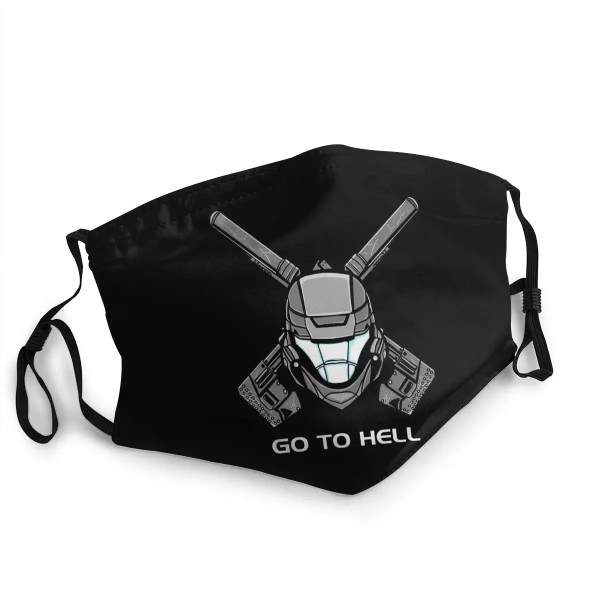 ODST Go To Hell Премиум HALO INFINITE маска для рта|Мужские маски-балаклавы| |