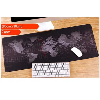 

Zone Pattern Mousepad Ultra Big Rubber Mouse Pad World Map for Office Desk Notebook Gaming Mouse Pads
