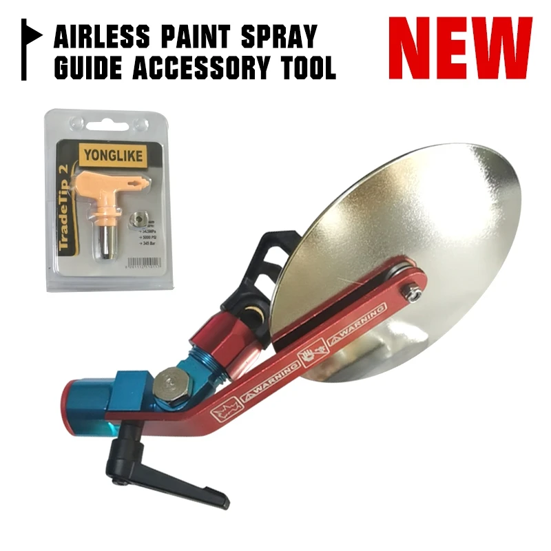 Für 7/8" Airless Paint Spray Guide Zubehör Werkzeug Spray Guide Tool 