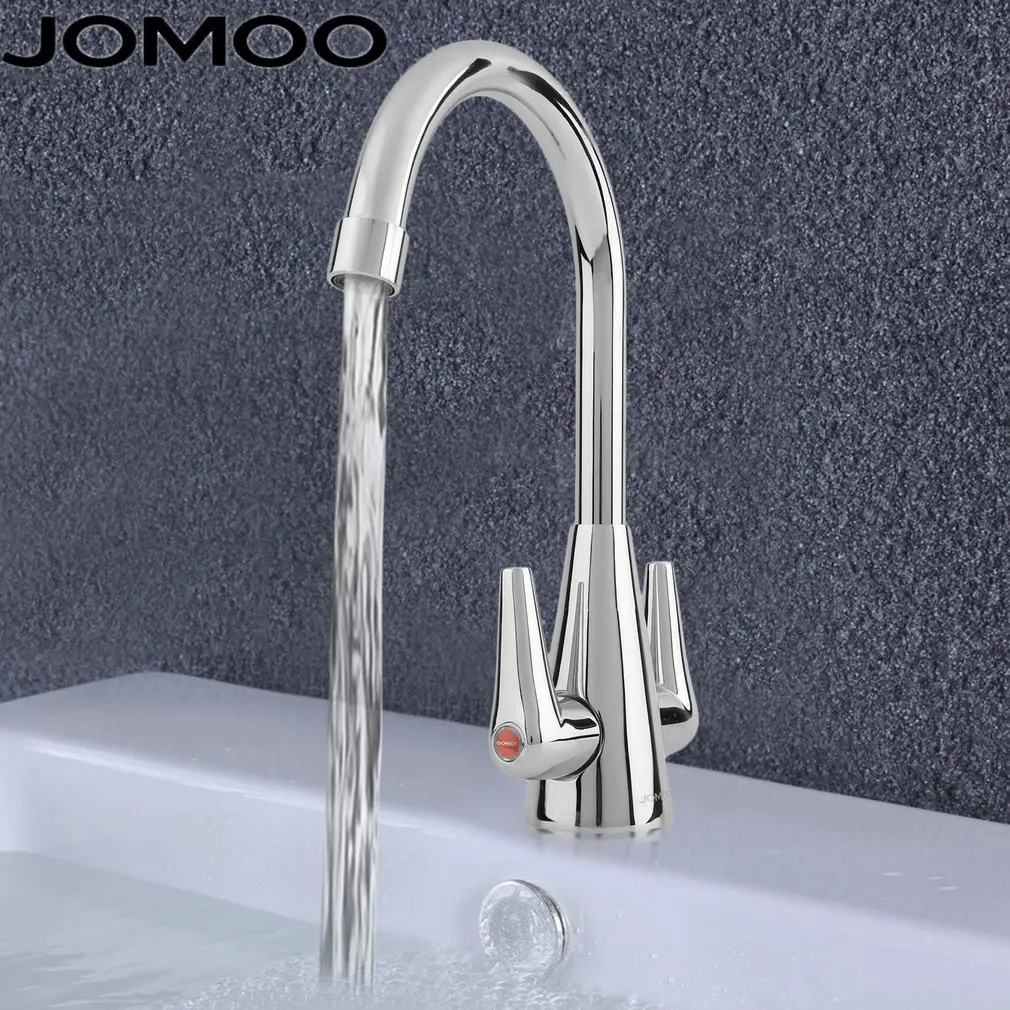 

Quick Opening Spool Faucet 360 Degree Swivel Tap JOMOO Durable Mixer Tap Modern Water Tap Kitchen Accessories