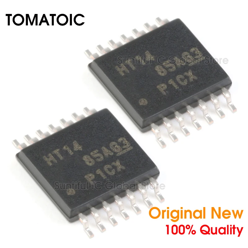 10 шт. SN74HCT14PWR TSSOP14 SN74HCT14 TSSOP-14 Hex ШМИТТ-триггер инвертор | Электроника