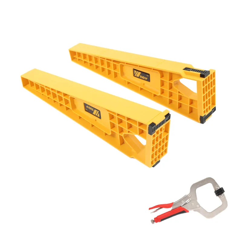 Prix NE 2 pièces tiroir rail Installation gabarit support de positionnement auxiliaire tiroir glissière gabarit armoire de montage matériel outils de travail du bois