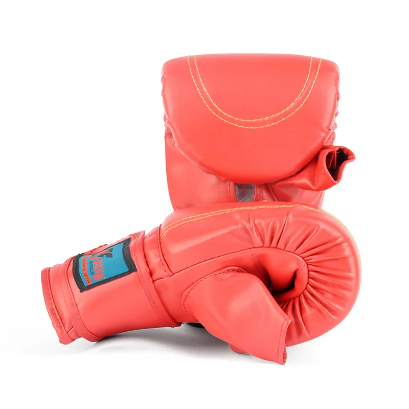 Боксерские перчатки, боксерские Санда, боксерские перчатки, полпальца, фитнес-тренировка, боксерские перчатки