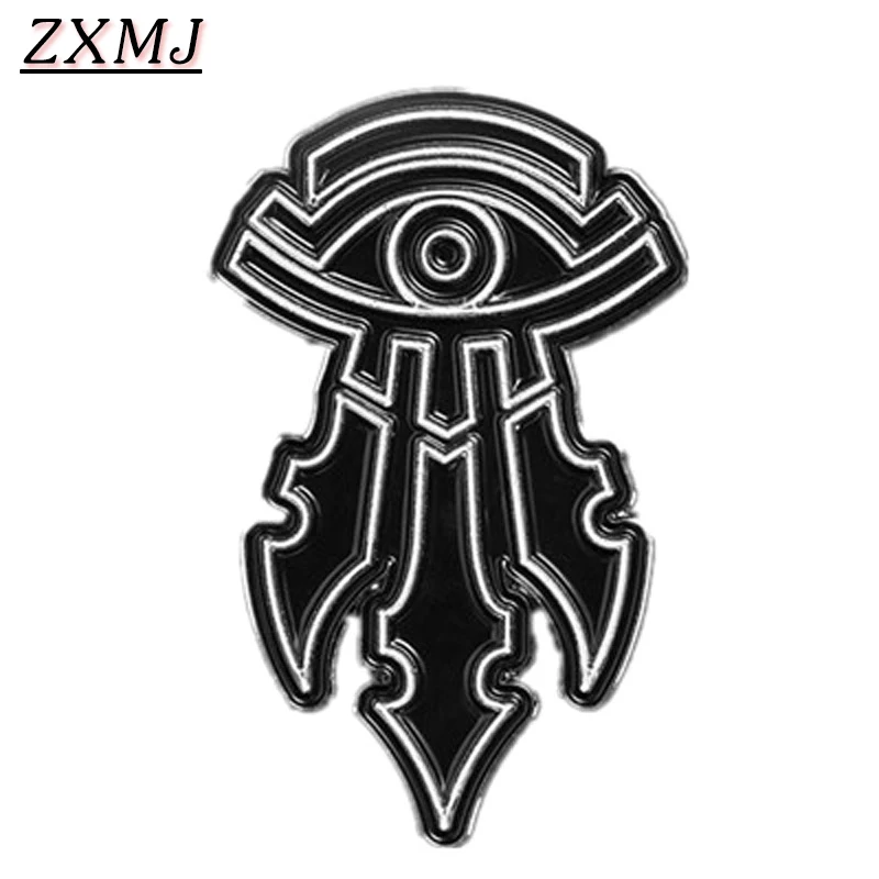 ZXMJ World of Warcraft маг шпильки Племенной Альянс Броши рюкзак значки одежд с лацканами