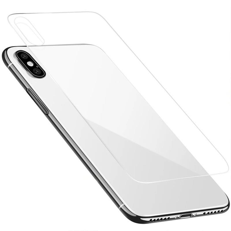 На задней панели закаленное стекло для IPhone 11 Pro Max XR X XS стекло заднего экрана протектор для iPhone X Xr Xs Max 11 защитная пленка