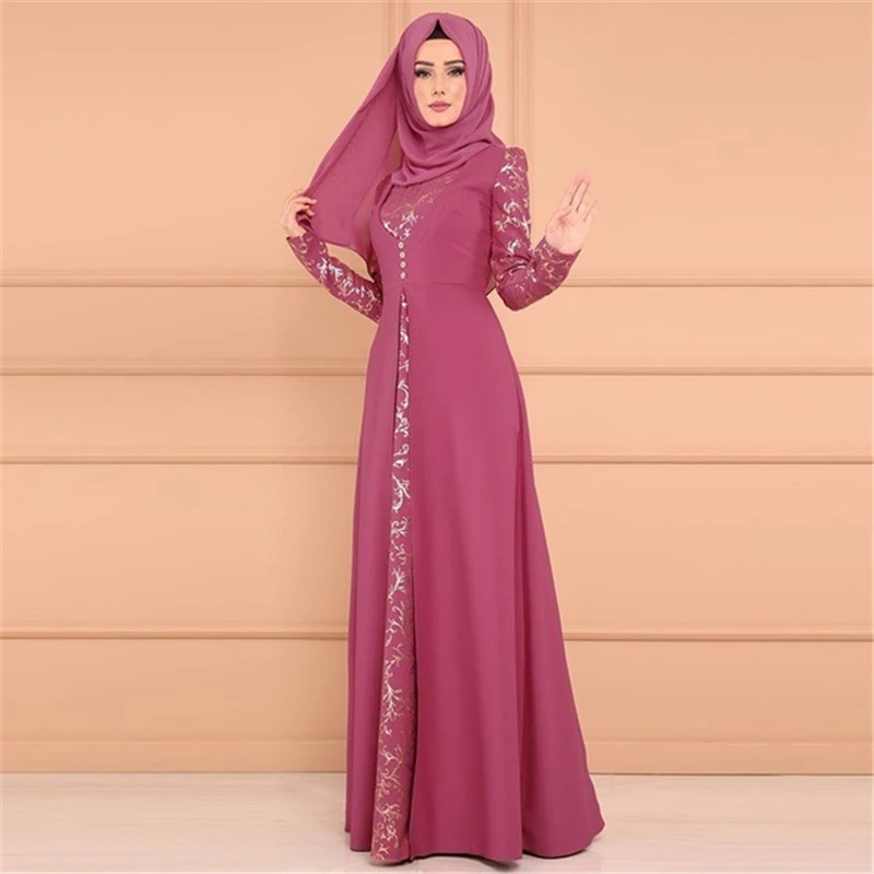 2020 Kaftan Robe Dubai Islam Muslim Maxi Dress Abayas Caftan Marocain Qatar Oman Muslim Clothing Without Hijab Buy At The Price Of 17 55 In Aliexpress Com Imall Com