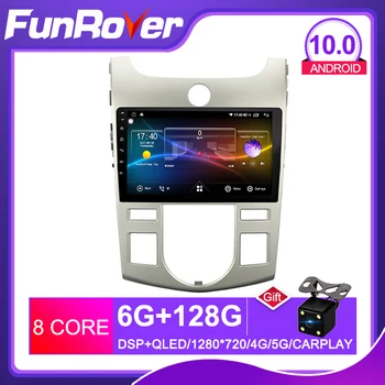 

Funrover 2.5D+IPS 2 din android 10.0 radio car Multimedia player For Kia Forte Cerato Koup 2008-2012 stereo gps navigation video