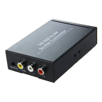 

HDV-S007 Mini SD-SDI HD-SDI 3G-SDI to AV Video Converter Scaler 2.97Gbit Camera to CRT HDTV