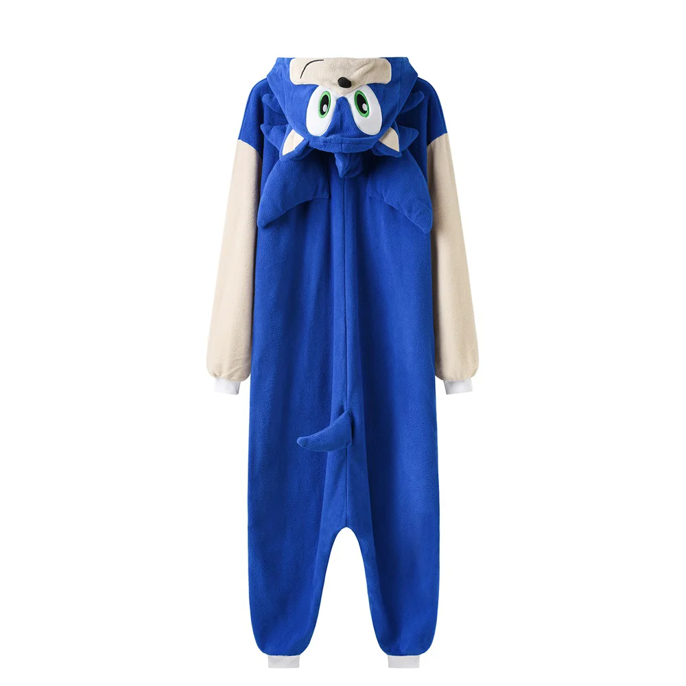 Animal Hedgehog Onesie Kigurumis For Men Adult Unisex Pajama Winter Long Sleeve Suit Cute Loose Style Party Outfit