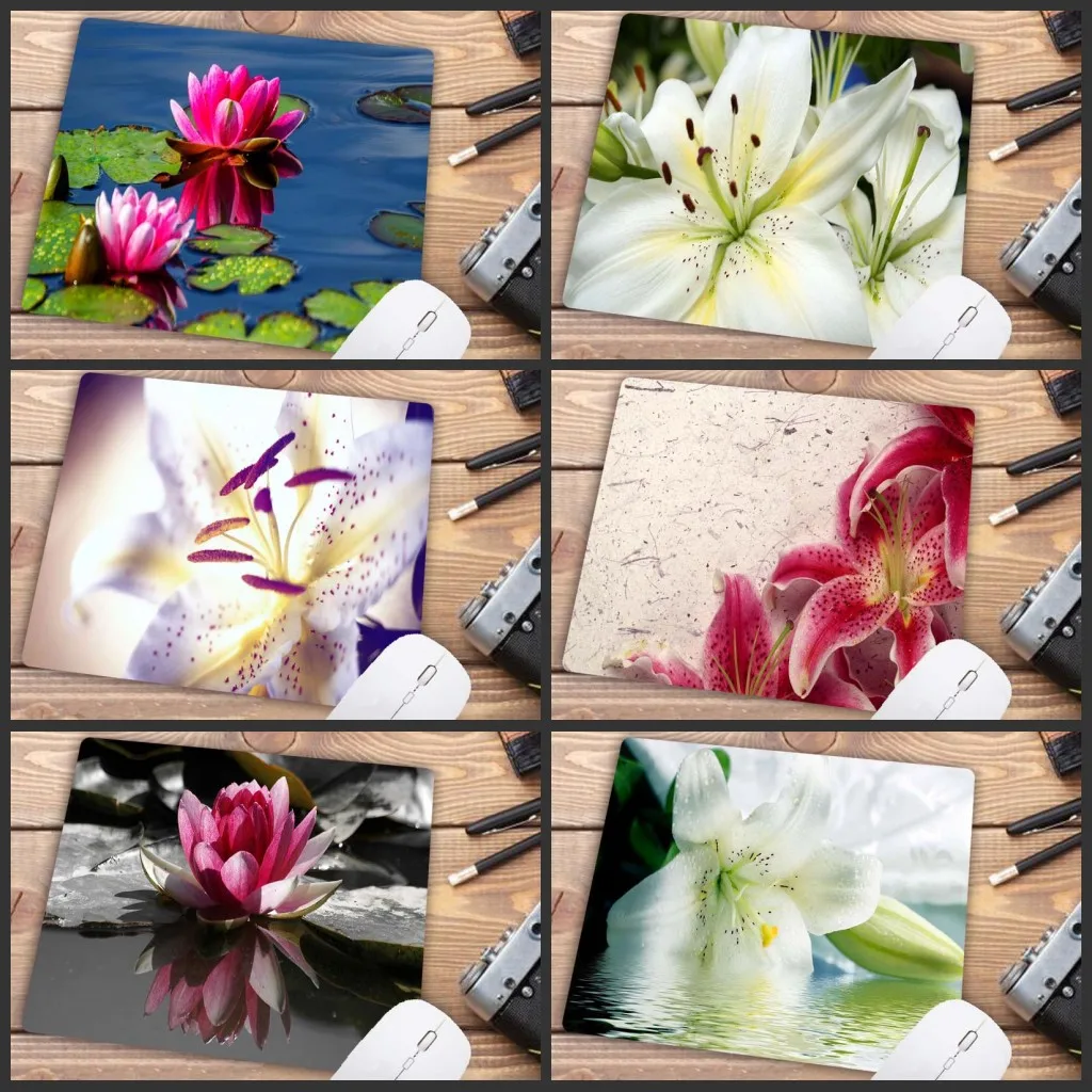 

Mairuige Summer Lotus Big Mouse Pad PC Computer Pad Size Is 18x22cm Gaming Mouse Pad Big Promotion