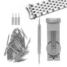 113 шт., ремешок для часов, для удаления штифтов, ремешок для часов, набор инструментов для удаления пружин, запасные части для часов, набор инструментов для ремонта