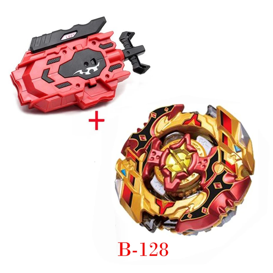 Beyblade Burst B-148 CHO-Z VALKYRIE. Z. Ev с левым и правым двухсторонним пусковым устройством, металлический бустер, топ стартер, гироскоп, спиннинговая игрушка для боя - Цвет: B128