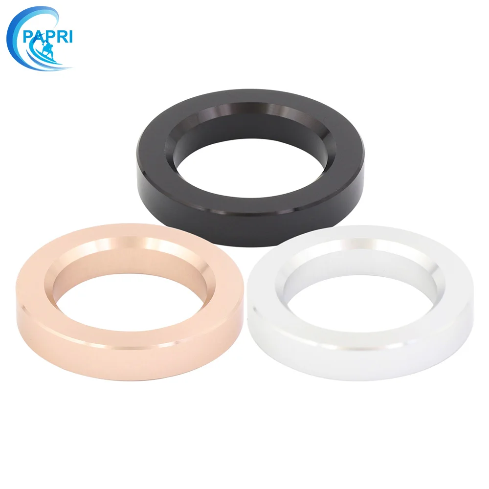 PAPRI 2PCS 34*34*6mm Amplifier Decorating Base Ring Champagne Gold CNC Machined Aluminum 6N11 12AX7 12AU7 Tube Pre FREE SHIPPING |