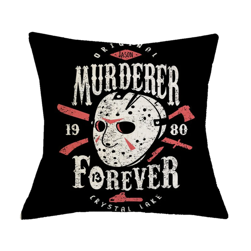 01103 Подушка на Хэллоуин Чехлы Redesign Horror Movie charcers Killers чехол для подушки с принтом украшения дома наволочка для дивана
