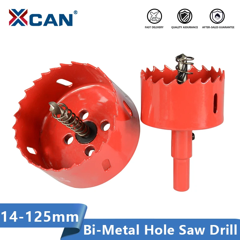 XCAN Hole Saw Drill 14 125mm Bi metal 
