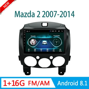 

auto radio For mazda 2 2007-2014 multimedia system auto audio GPS navigation FM am USB 1 din Android mirror link