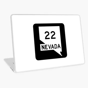 

Nevada State Route 22 Laptop Sticker Notebook Skin Stickers Cover Decal Art Decal Fits 13.3" 14" 15.6" 16" Universal