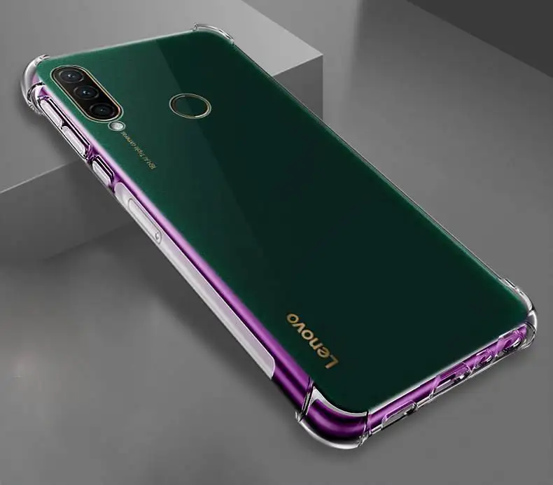 Для Lenovo Z6 Lite мягкий чехол для Youth сверхпрочный прозрачный армированный Мягкий из