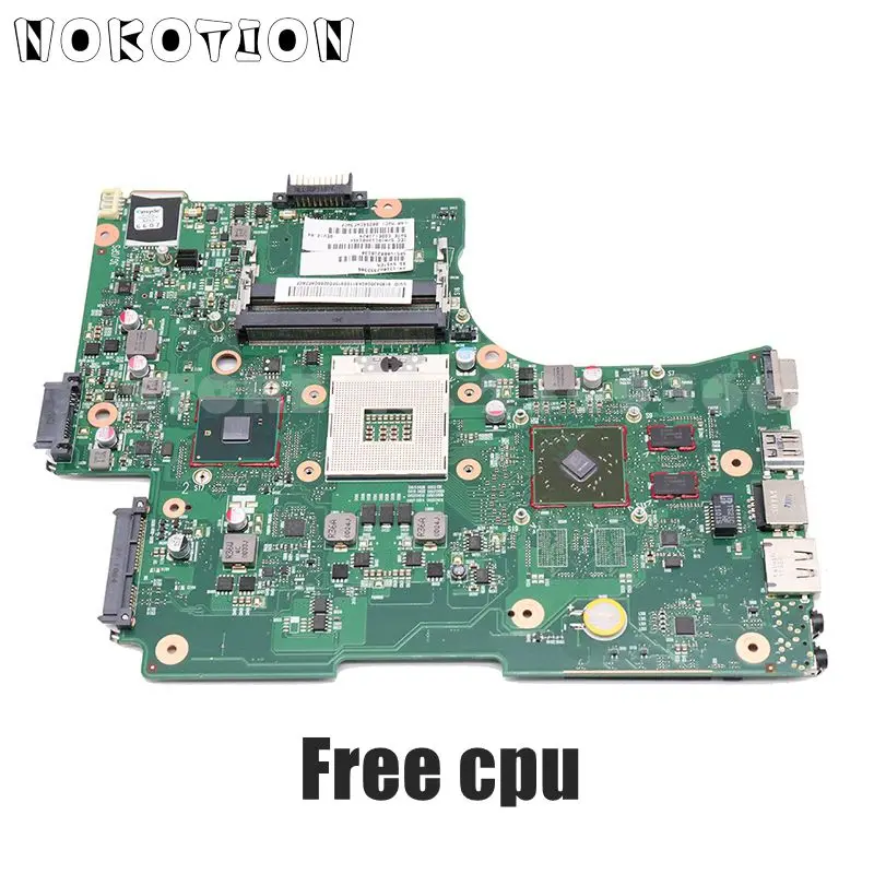 NOKOTION V000218030 V000218130 V000218140 для Toshiba Satellite L650 L655 материнская плата ноутбука HM55 DDR3 HD4500