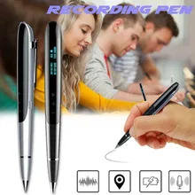 Stylo enregistreur vocal numérique Portable, 8 go, avec écran, enregistreur Audio pour les nouvelles, les Interviews, les négociation d'affaires, l'enregistrement des réunions