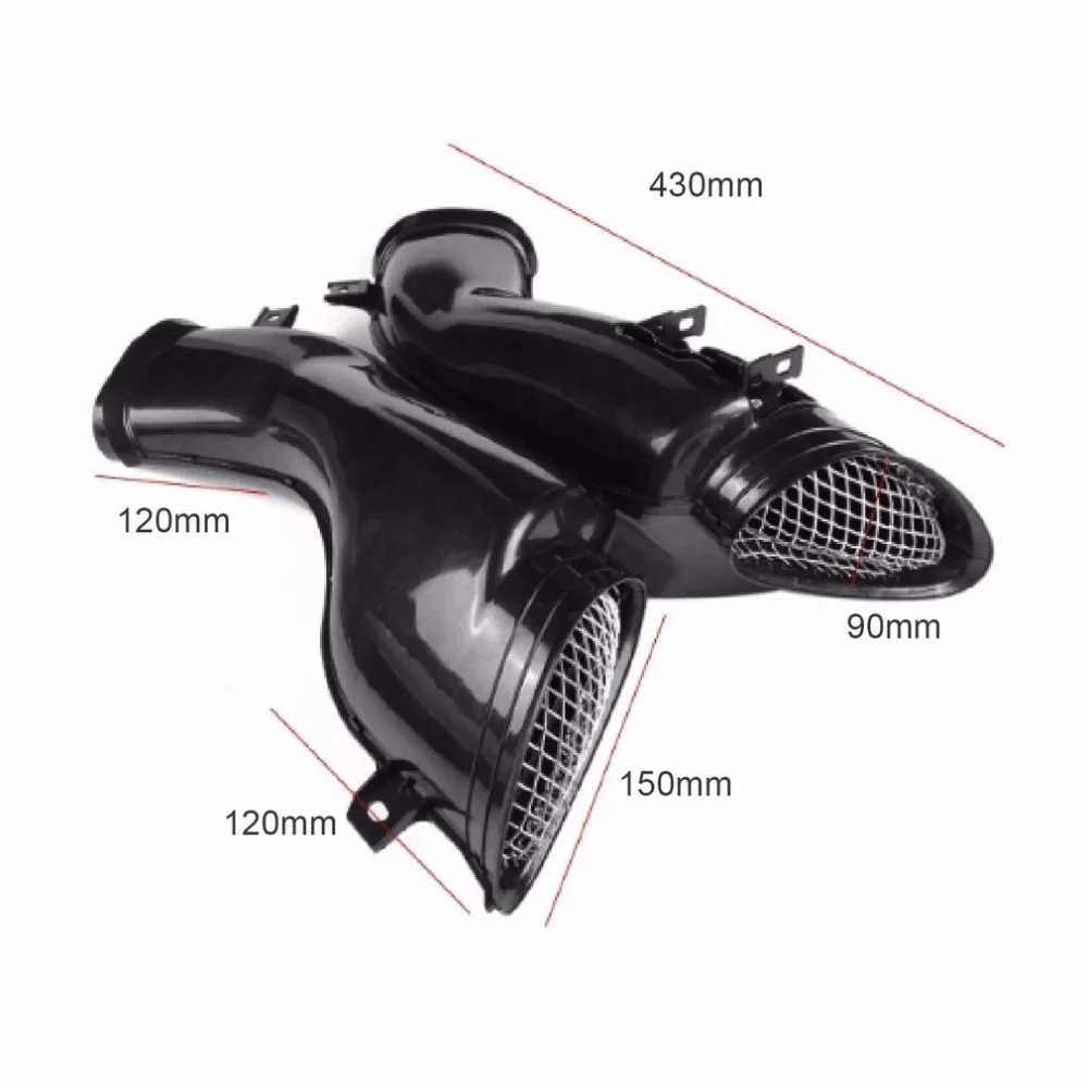 1 пара мотоцикл Ram воздушная Заборная трубка трубопровод для Suzuki GSXR 600 750 1000 00-03 K1 ABS пластик мотоцикл Замена Топ