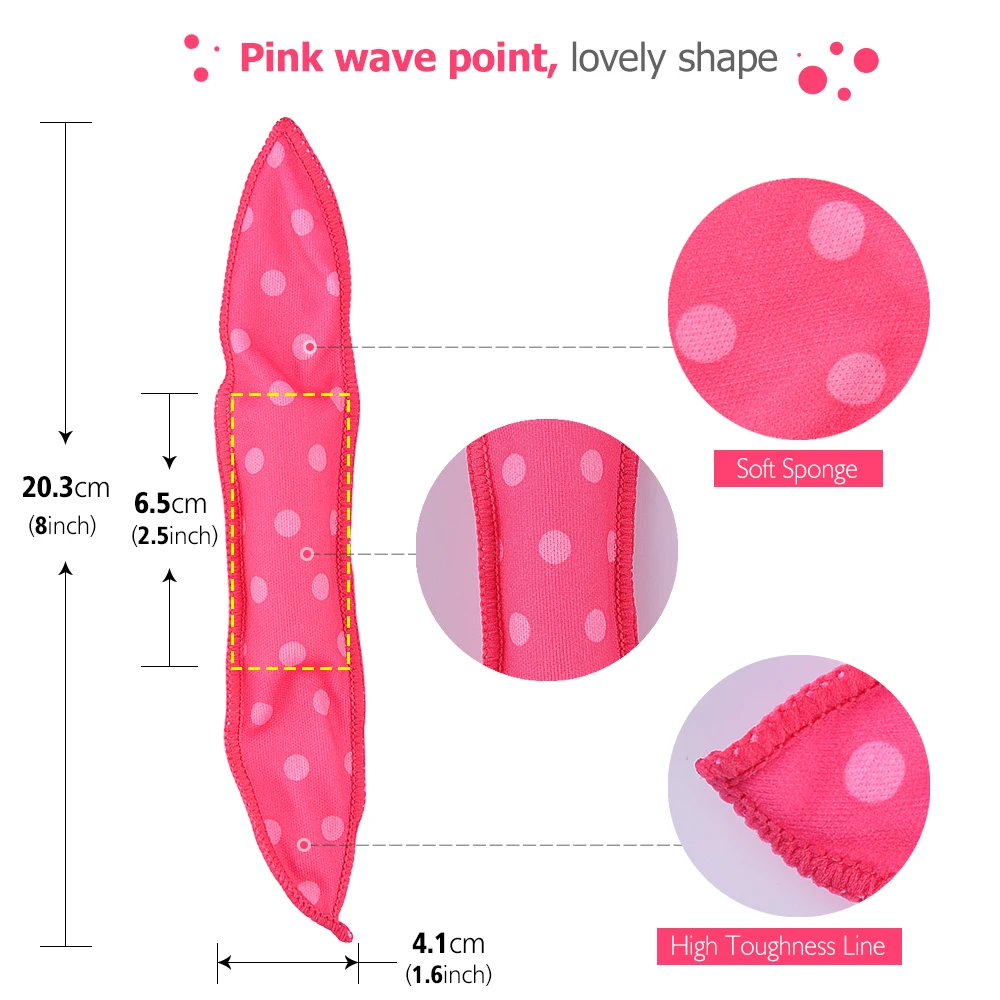 Hair Curler Spiral Rollers Sleep Styler Magic Curler Roller Hair Curler Spiral Rollers Sleep Styler Magic Curler Roller