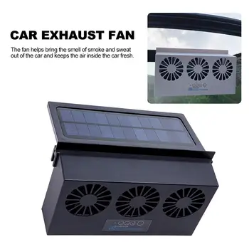 

Car Fan 6th Generation Power Supply Car Solar Powered Exhaust Fan Auto Ventilation Fan Car Styling Car Exhaust Fan Car Cooler