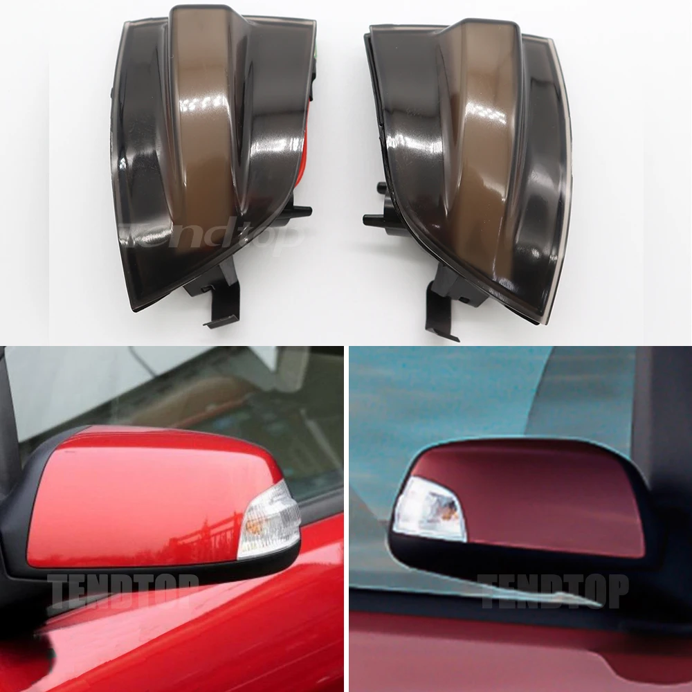 

For Ford Focus 2 MK2 2004-2008 2 C-MAX 2003-2007 Dynamic Turn Signal Light LED Side Mirror Sequential Indicator Blinker