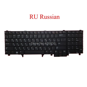 

LA FR RU Backlit Keyboard For DELL For Latitude E5520 E5520M E5530 E6520 E6530 For Precision M6700 M6600 M4800 M4700 M4600 new