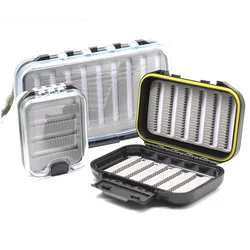 Waterproof Fishing Accessories Box Case Fishing Fly Lures Box Spoon Hooks Baits Case Storage Box Fishing Tackle Box