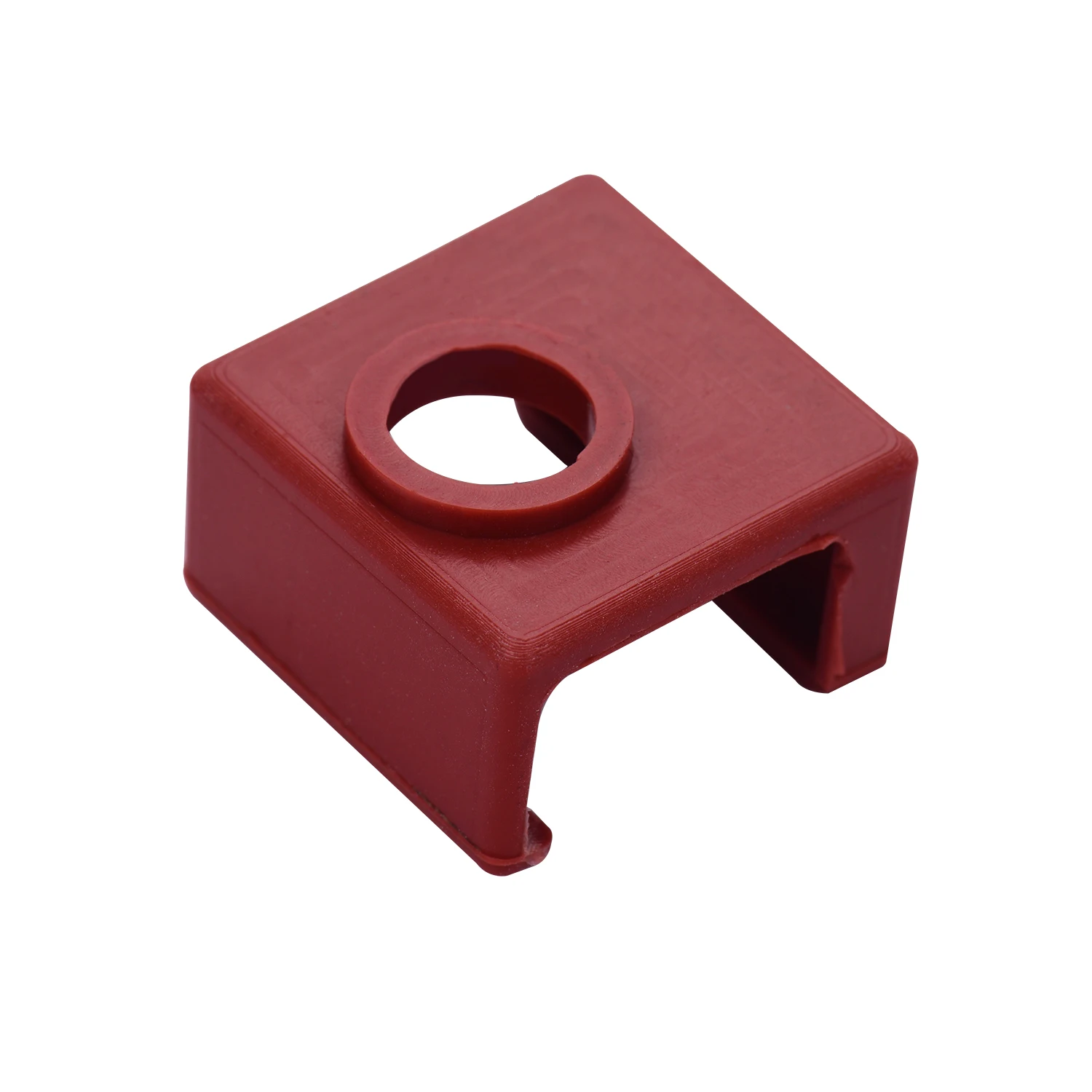 Aibecy MK10 Hotend Комплект Экструдер набор с тепловым блоком латунная насадка горло Трубка PTFE трубка силиконовый носок для 3d принтера