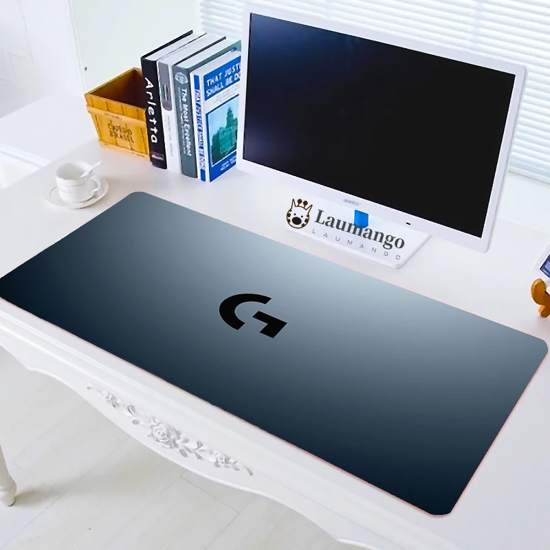 

Logicool Logo mouse pad gamer Big Mouse Mat For Computer mousepads Surface Mause Pad Gaming keyboard Desk Mat gaming accessories