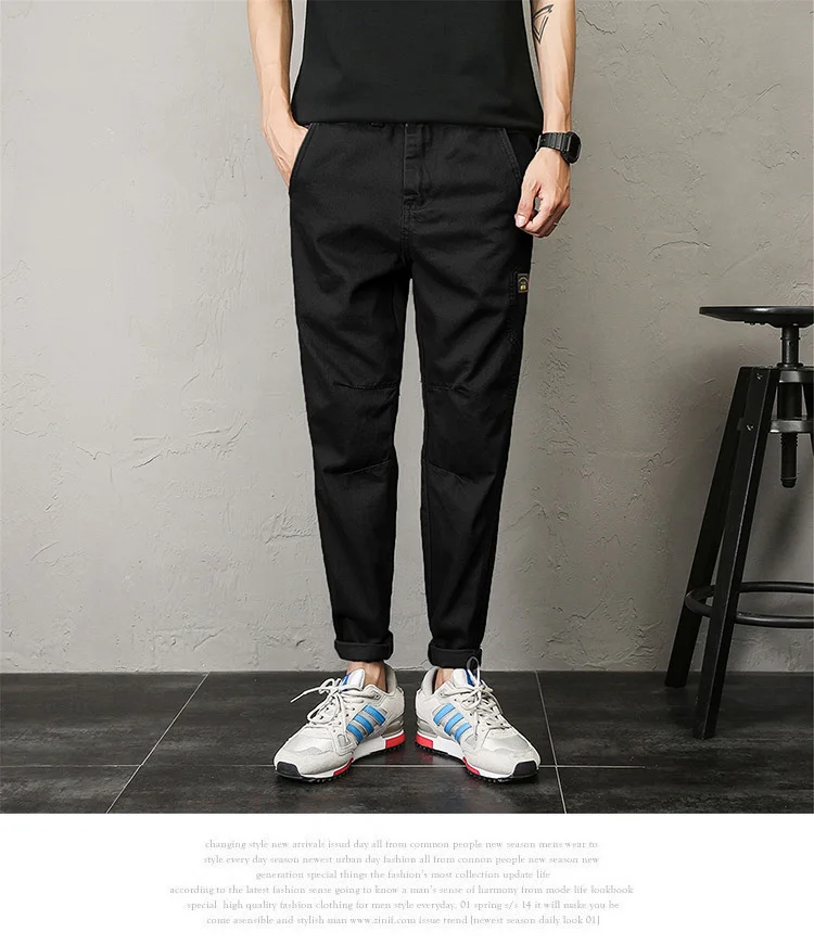 Men Pant Autumn Big Zise Loose Sweat Pants Men Mens Harem Pants Pantalones Haren Pantalon De Survetement Homme Student GG50ck051
