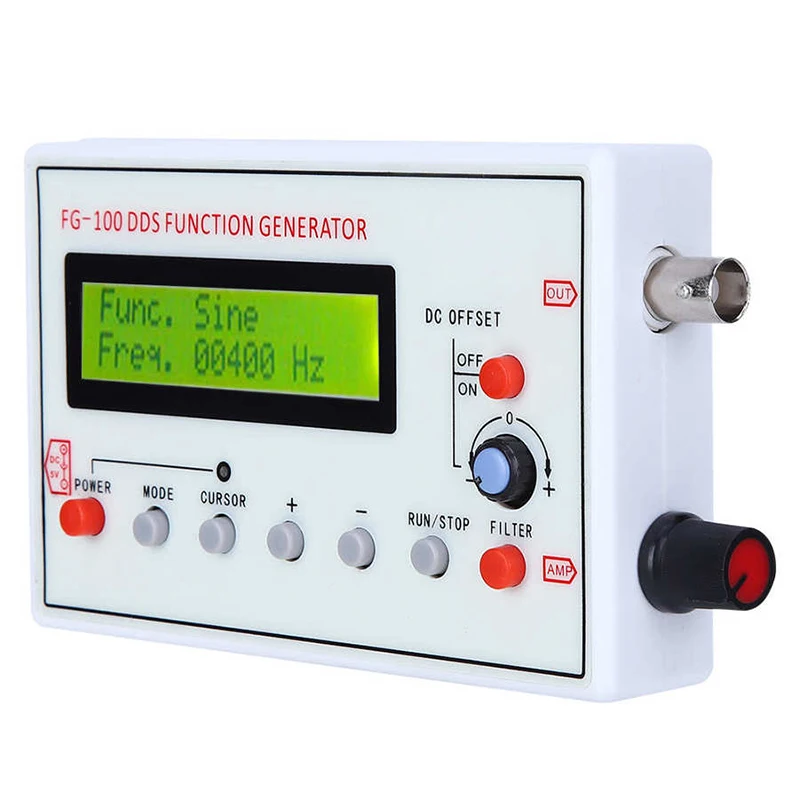 1Hz-500KHz FG-100 DDS Funktion Signal Generator Modul Sinus Rechteck Welle 