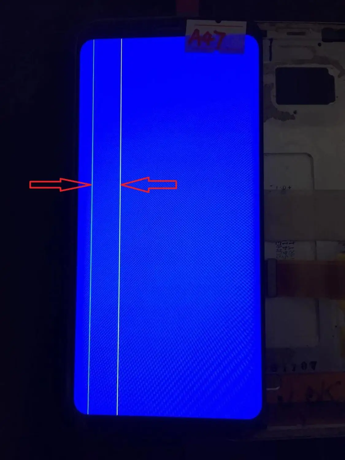 NO.A47 AMOLED для samsung Galaxy S8 G950A G950U G950F ЖК-дисплей кодирующий преобразователь сенсорного экрана в сборе с линией - Цвет: NO.A47