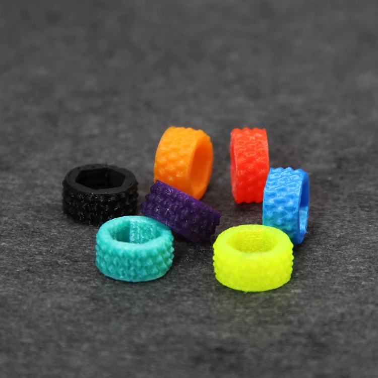10 шт 3D печатных ТПУ SMA антенна колеса Противоскользящий затягивающий ключ