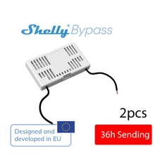 Shelly Bypass 2 szt Używany do łączenia ściemniacza Shelly 2 Shelly 1L 1 odpowiedni do 110V-220V tanie i dobre opinie CN (pochodzenie) Rohs podłączenie