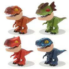 

Dinosaur Stationery Five-in-One Stapler Pencil Sharpener 3 Joint Movable 4 Cool Simulation Model Children's Toy funny gift