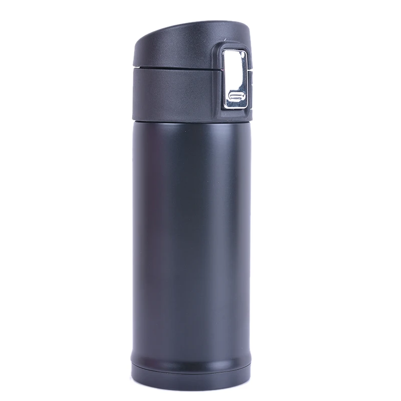 350ml Black Urijk Нержавеющая сталь термос для воды, кофе кружка Кофе герметичного закрытия переносной термос кружка модная кружка-термос Термальность - Цвет: 350ml Black